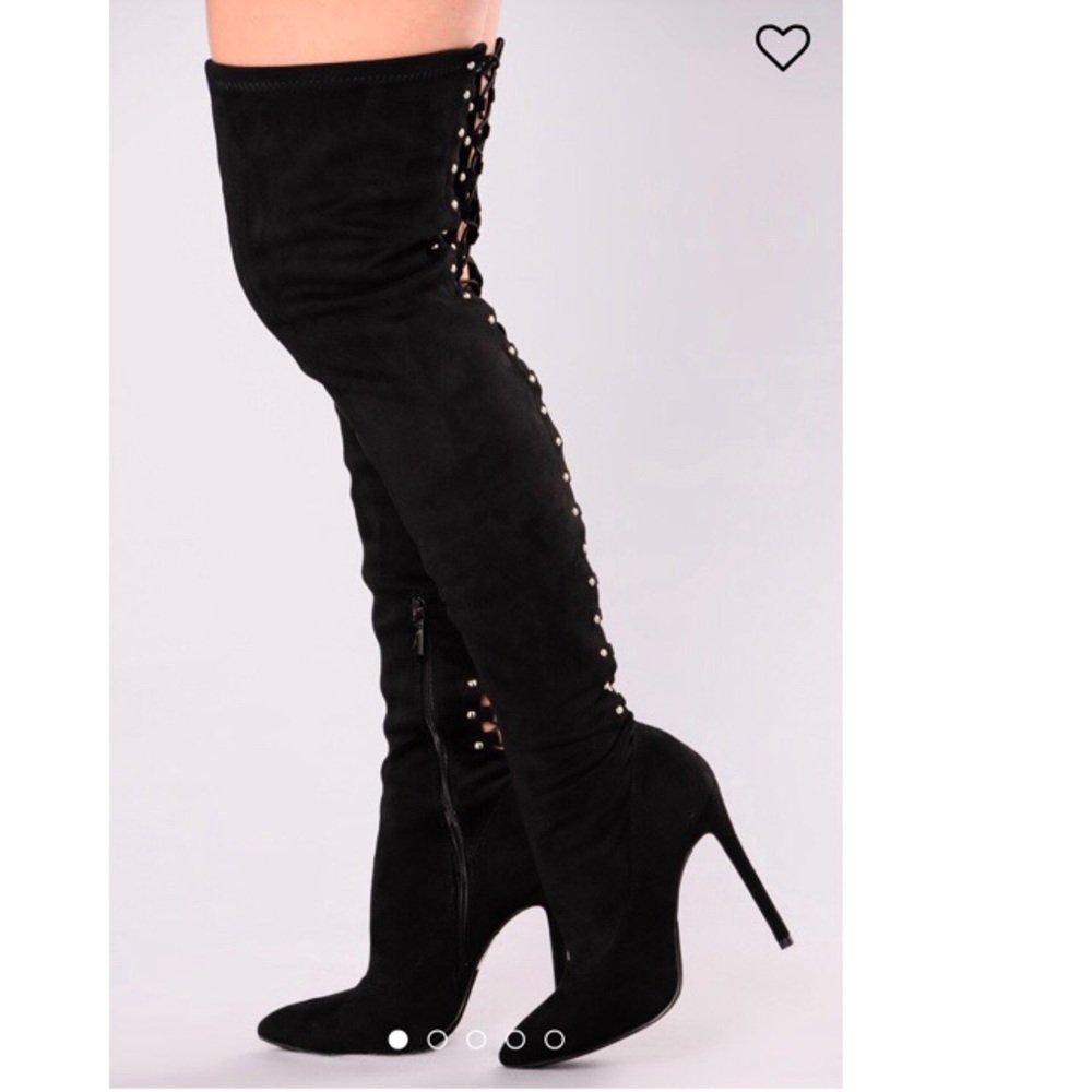💓Fashion nova thigh high boots💓